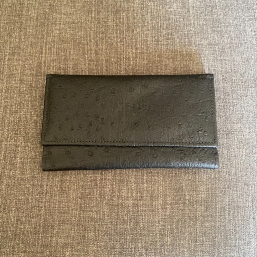 Black leather wallet!